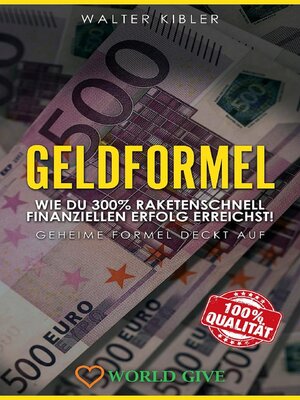 cover image of Geldformel
